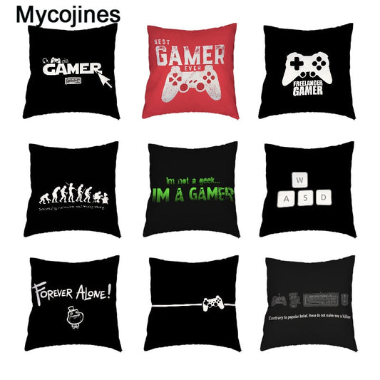 Game White Cushion Cover Keyboard