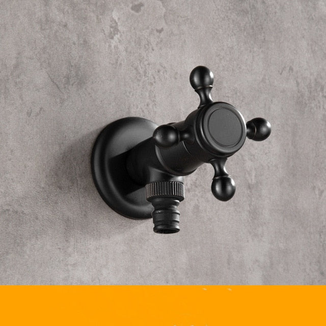 Oil Rubbed Bronze double faucet