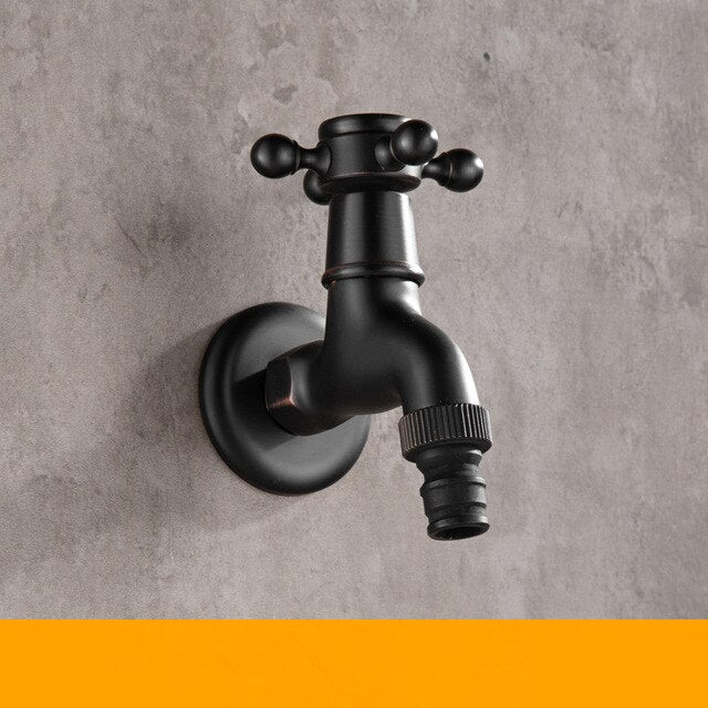 Oil Rubbed Bronze double faucet
