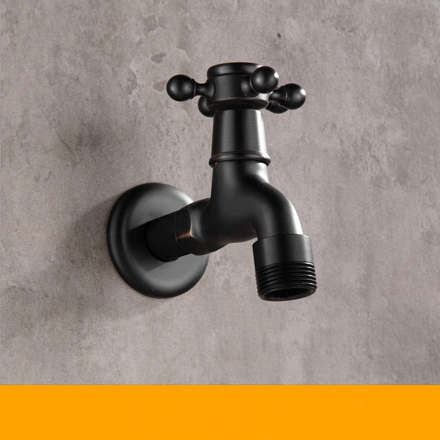 Oil Rubbed Bronze double faucet
