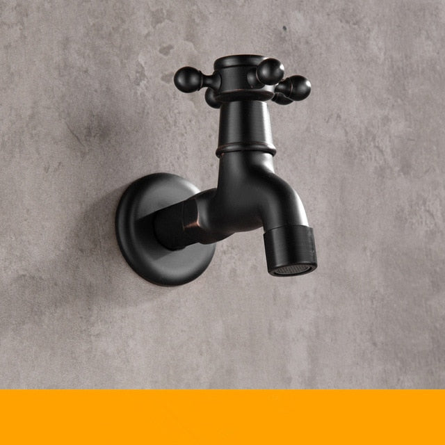 Oil Rubbed Bronze double faucet