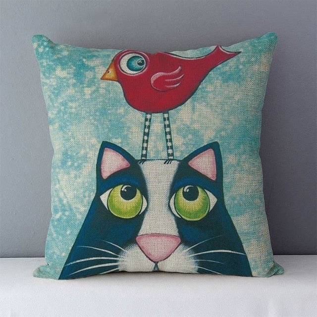Selected Couch Cotton Linen Pillows