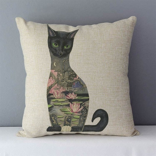 Selected Couch Cotton Linen Pillows