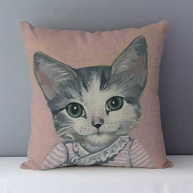 Selected Couch Cotton Linen Pillows