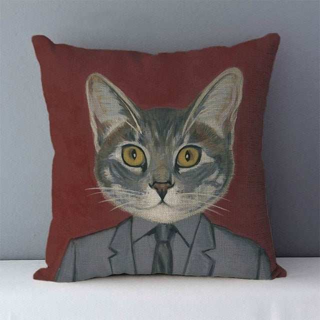 Selected Couch Cotton Linen Pillows