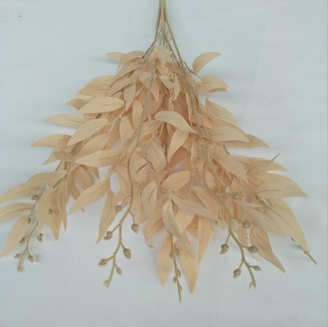 Artificial Willow Leaf Green Grass Fake