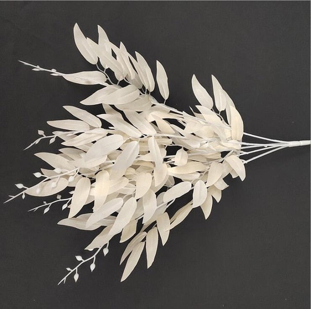 Artificial Willow Leaf Green Grass Fake