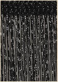 Curtain Shiny Tassel Line Curtains Valance