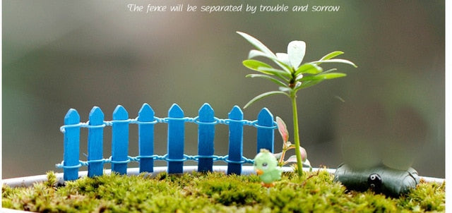 Mini Fence Miniatures Fencing Fairy Garden