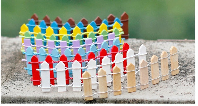 Mini Fence Miniatures Fencing Fairy Garden