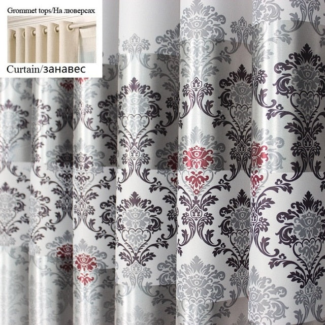 Curtains for Windows Elegant Noble Printing