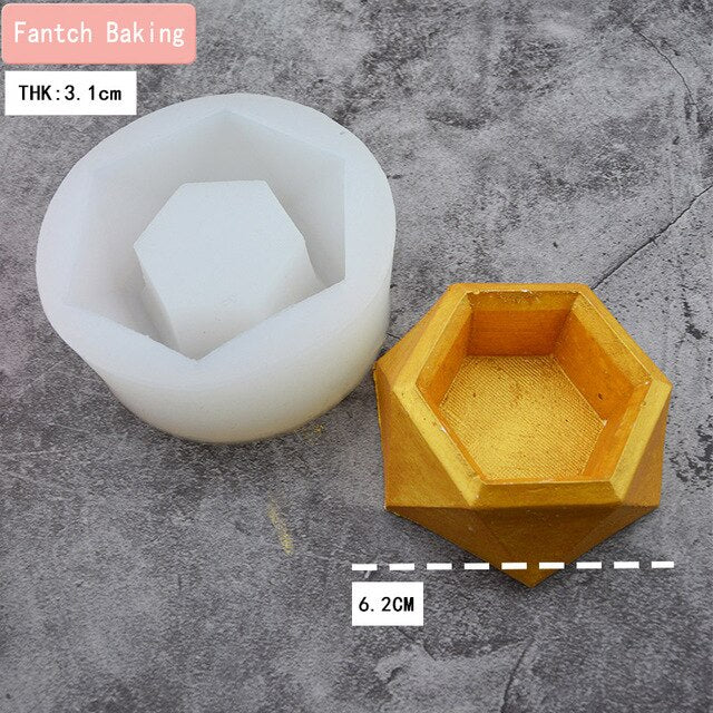 Succulent Plants Making Concrete Silicone