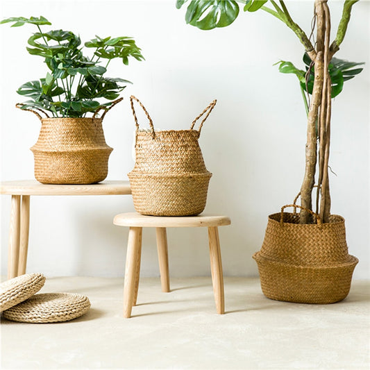 Handmade Bamboo Foldable Laundry