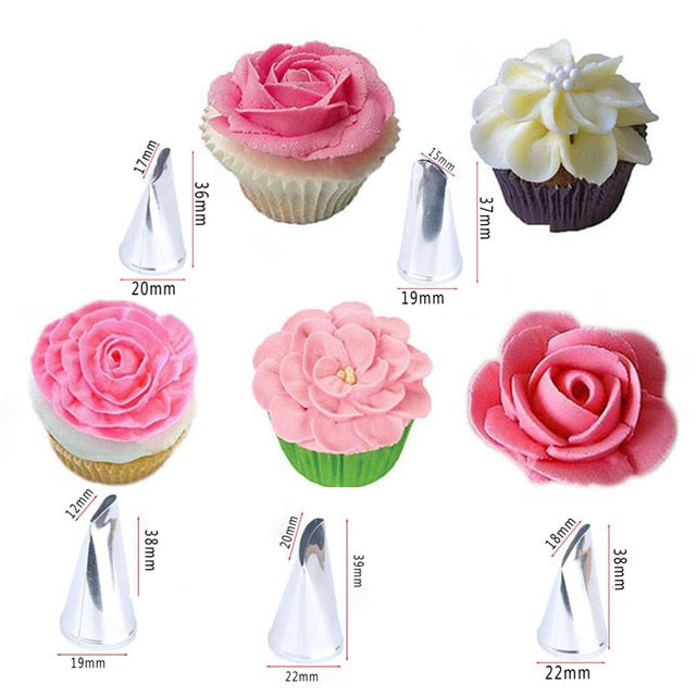 Nozzle Icing Piping Pastry