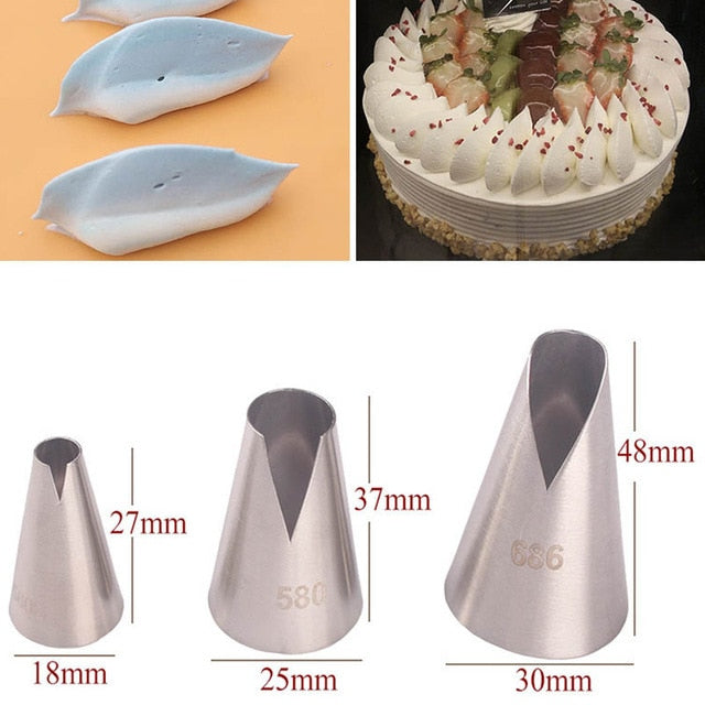 Nozzle Icing Piping Pastry