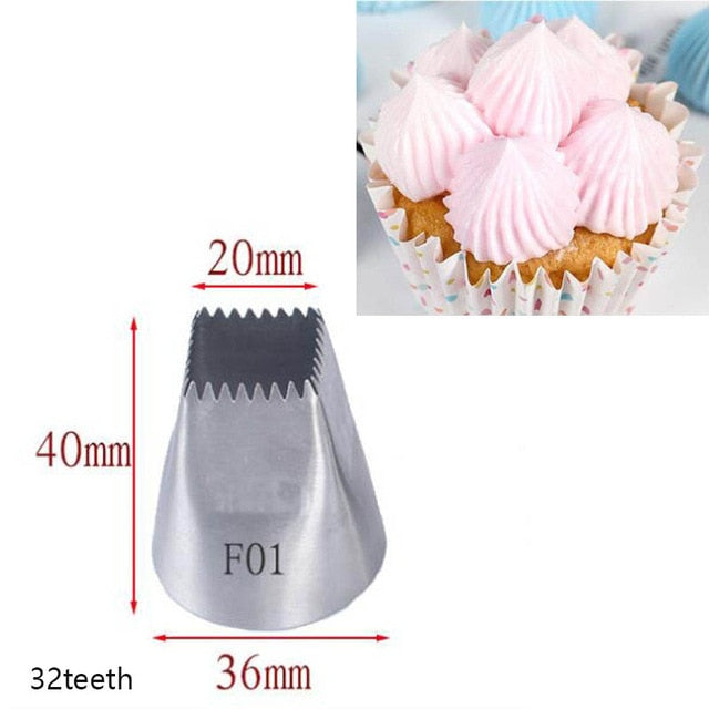 Nozzle Icing Piping Pastry