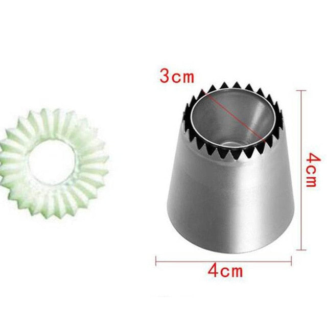 Nozzle Icing Piping Pastry