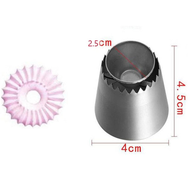Nozzle Icing Piping Pastry