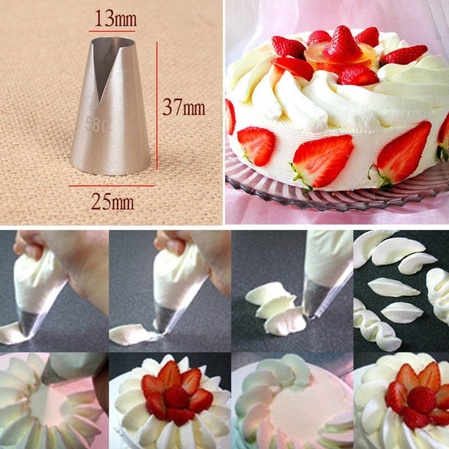 Nozzle Icing Piping Pastry