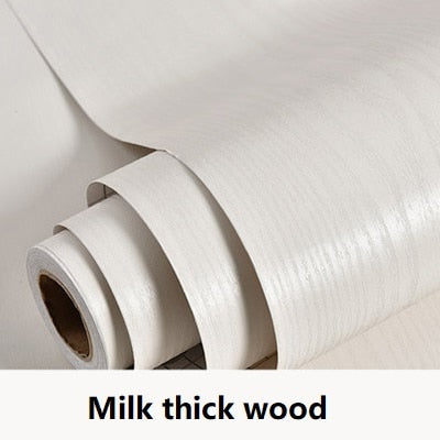 Wood Vinyl Wallpaper Roll Sticker