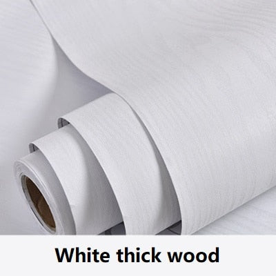Wood Vinyl Wallpaper Roll Sticker