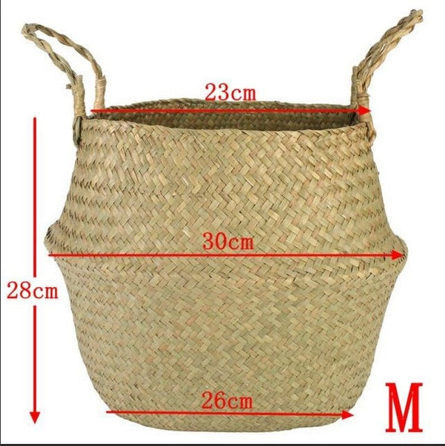 Handmade Bamboo Foldable Laundry