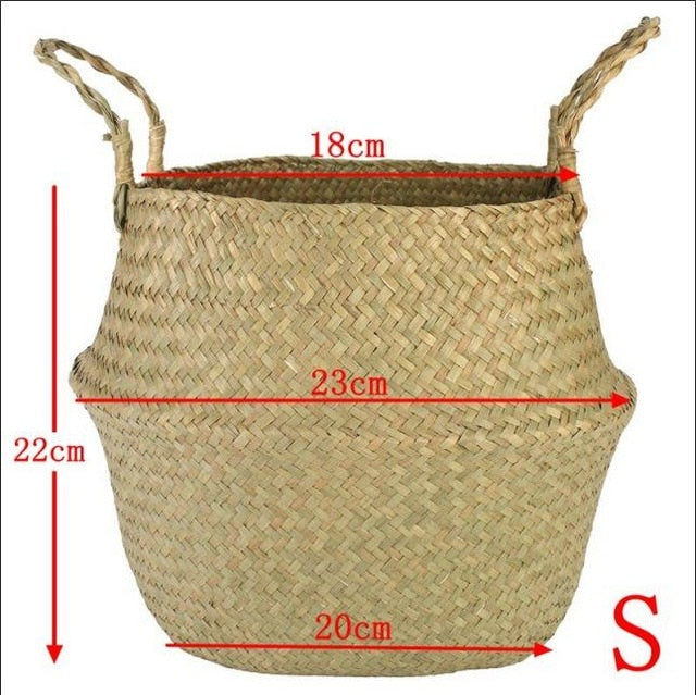 Handmade Bamboo Foldable Laundry