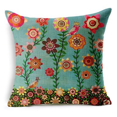 Cushion Trees Printed Home Decorative