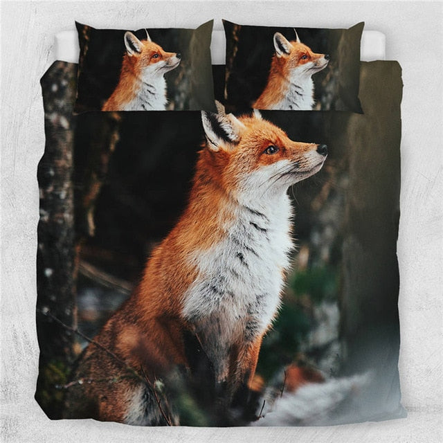 Outlet Fox Bedding Set 3D Print Cover