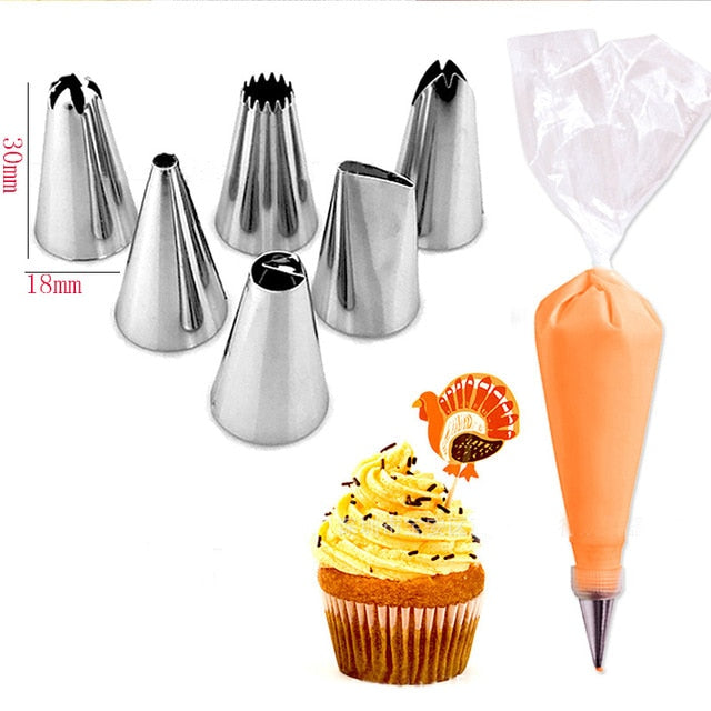 Nozzle Icing Piping Pastry