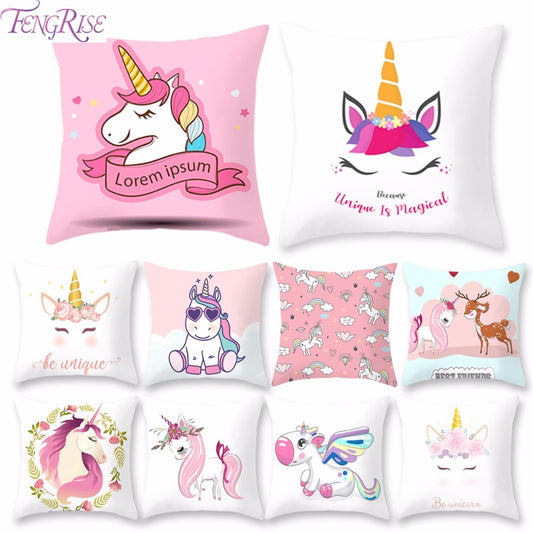 Unicorn Cushion Cover Party Decoration