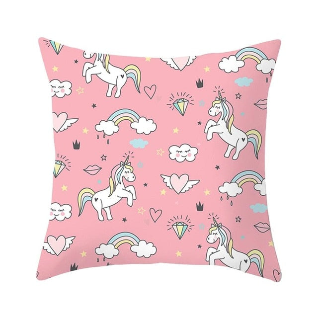 Unicorn Cushion Cover Party Decoration