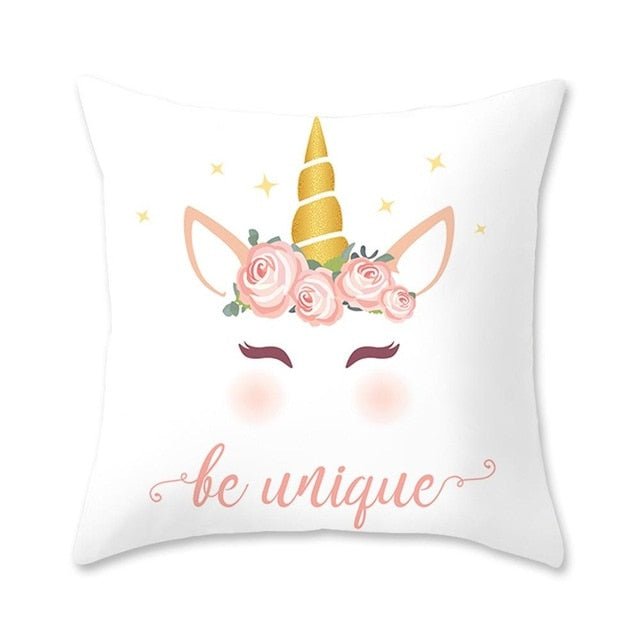 Unicorn Cushion Cover Party Decoration