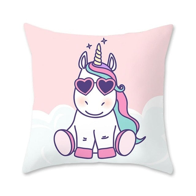 Unicorn Cushion Cover Party Decoration
