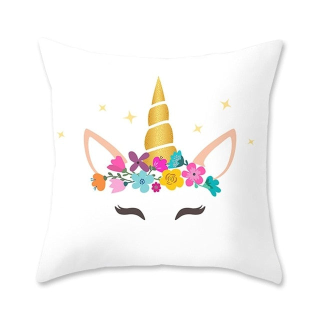 Unicorn Cushion Cover Party Decoration