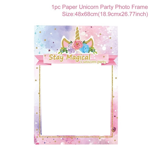 Unicorn Cushion Cover Party Decoration