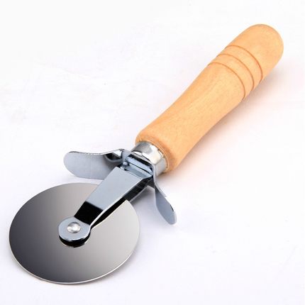 Stainless Steel Pizza Single Wheel Cut Knife