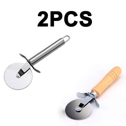 Stainless Steel Pizza Single Wheel Cut Knife