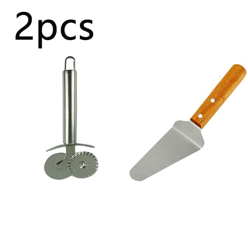 Stainless Steel Pizza Single Wheel Cut Knife