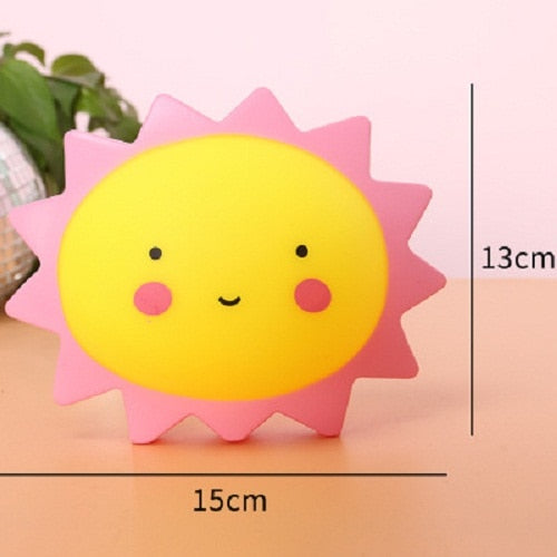 Star Moon Cloud Led Night Lamp Light