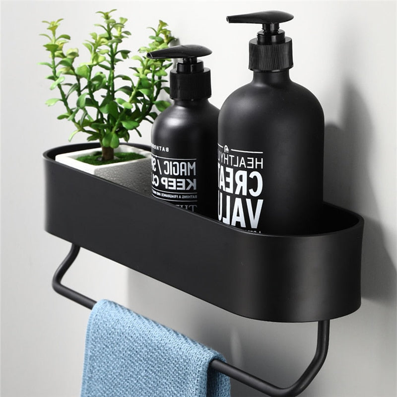 storage Rack Towel Bar Bathroom Accessories