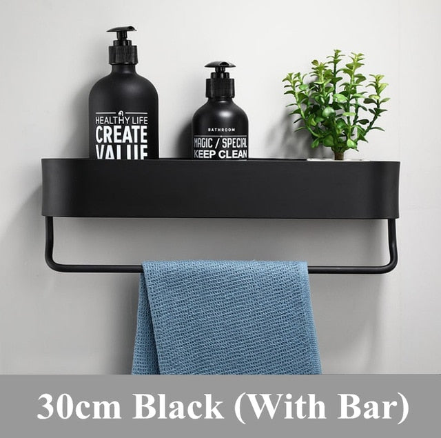 storage Rack Towel Bar Bathroom Accessories