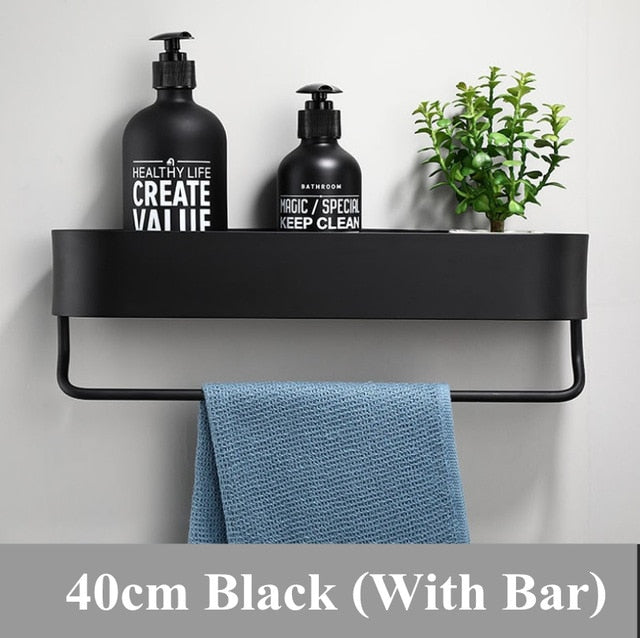 storage Rack Towel Bar Bathroom Accessories