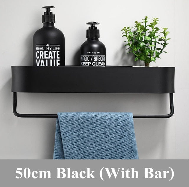storage Rack Towel Bar Bathroom Accessories