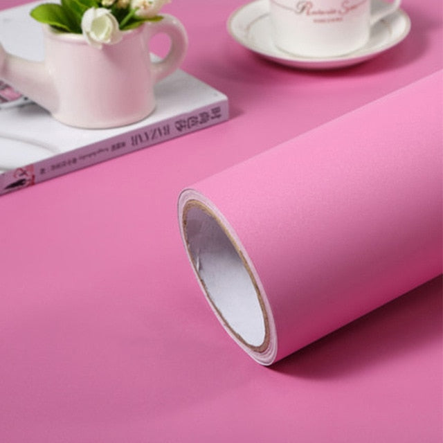 Matt Wallpaper Roll Furniture Stickers