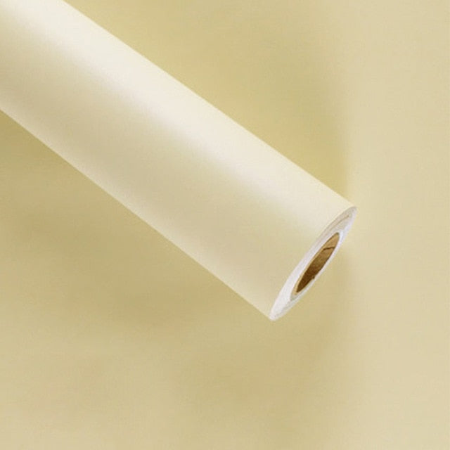 Matt Wallpaper Roll Furniture Stickers