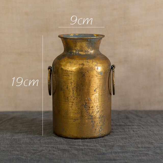 Golden Silver European Flower Pot Goblet Classical