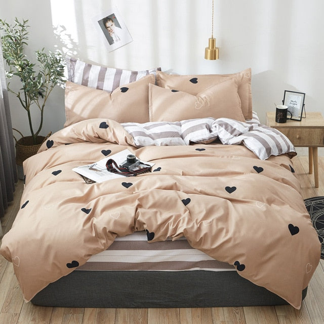 Bed Sheet Pillowcase Comforter Bedding Sets