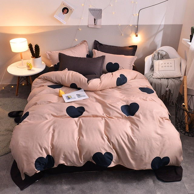 Bed Sheet Pillowcase Comforter Bedding Sets