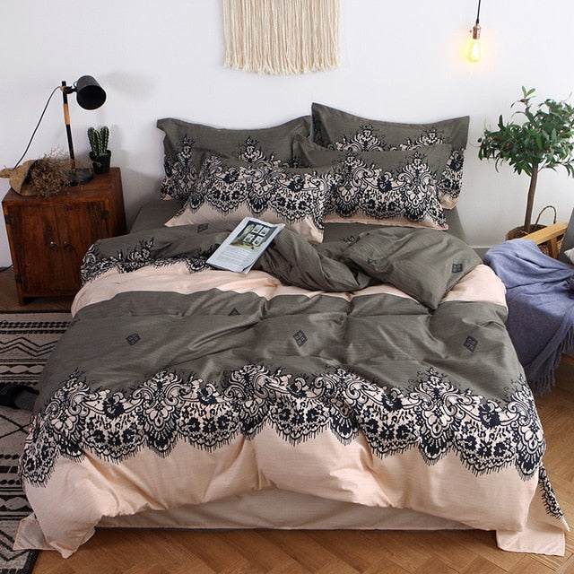 Bed Sheet Pillowcase Comforter Bedding Sets